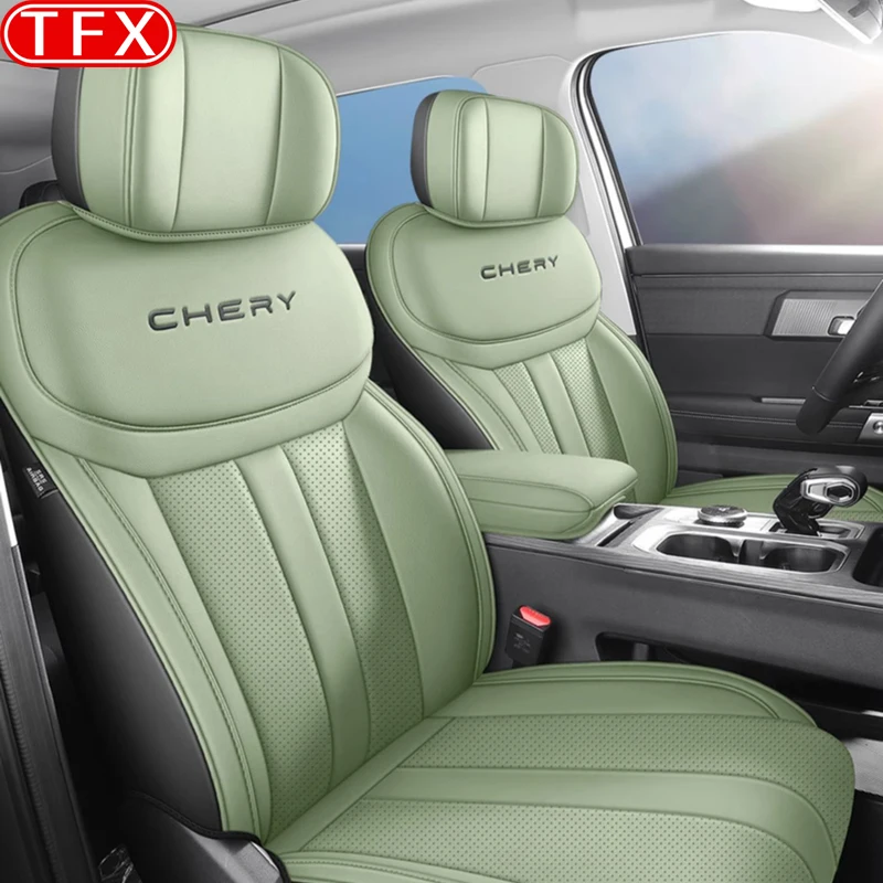 Image of Für jaecoo j7 Auto Styling Sitz bezug alle Jahreszeiten Kissen Modifikation pu Leders itz bezug Autozubehör