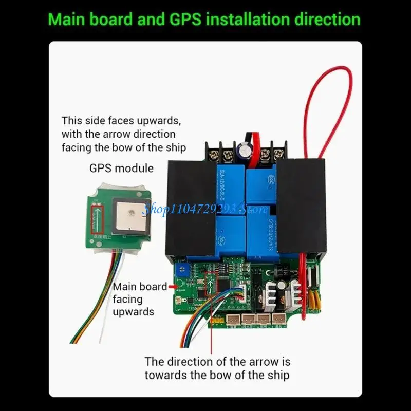 Y2GD Wireless Remote for Towing Vessels Single Hand Transmitter Receiver