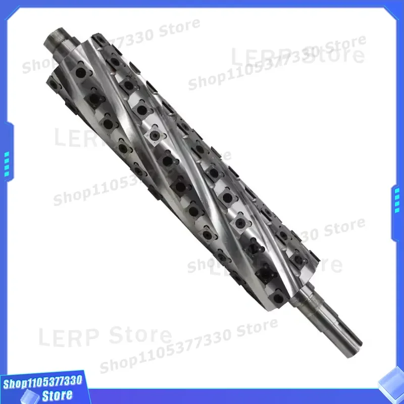15 Inch Spiral Cutter Head for Woodworking Planer Machine Custom OEM Replacement Parts Wholesale High Precision Helical Knife