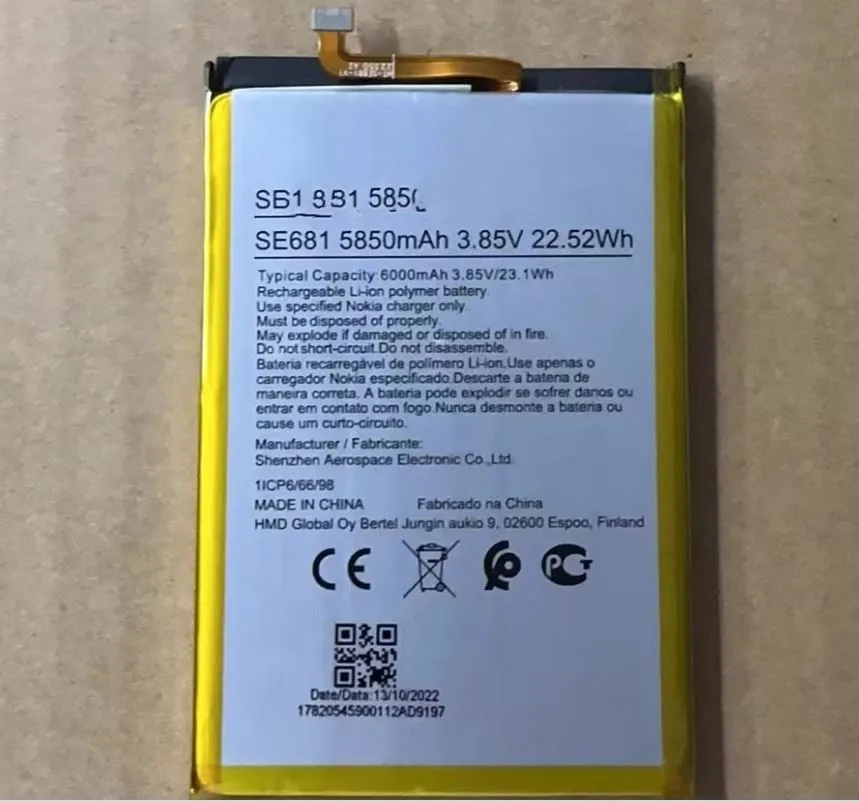 new original for nokia C30 TA-1357 TA-1377 TA-1369 SE681 battery