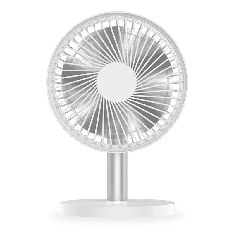 

AD-Rechargeable Desk Fan Portable Ultra-Quiet Creative Electric USB Fans Silent Mini Desktop Fan For Home