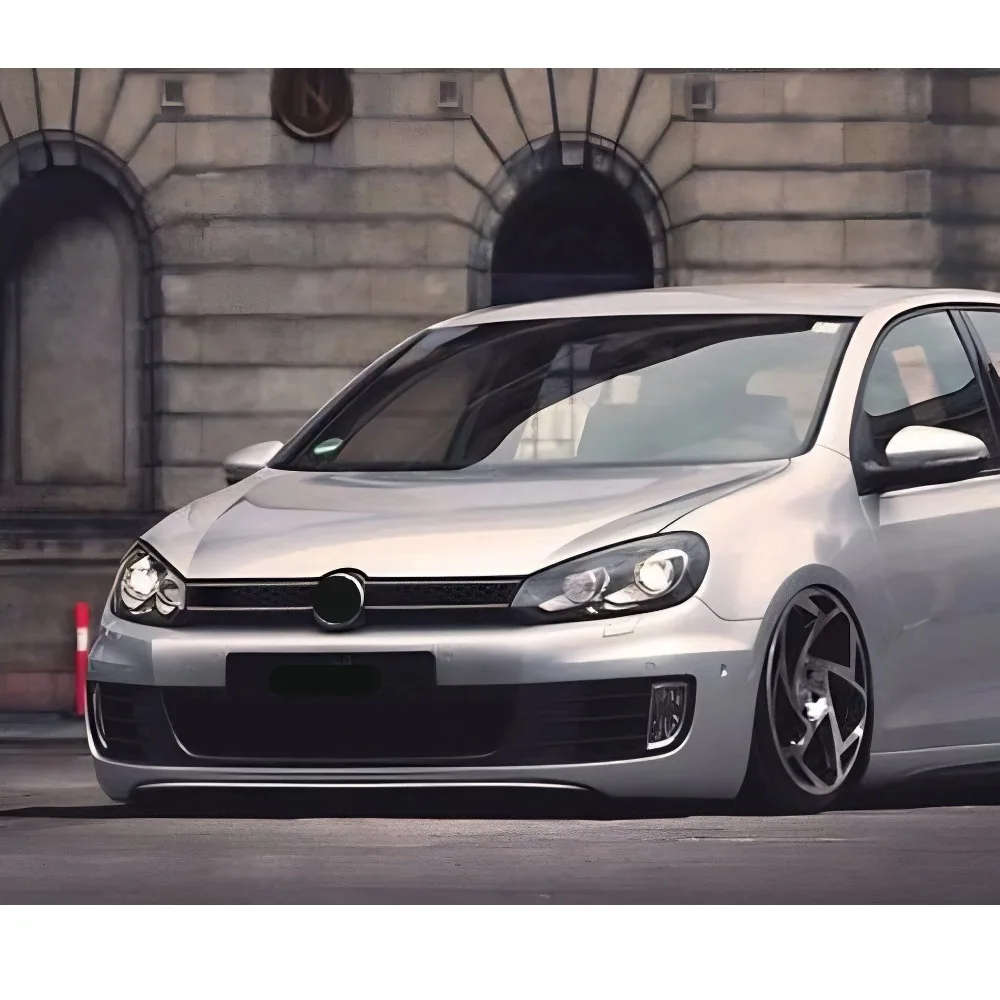 For Volkswagen Golf 6 MK6 2009 2010 2011 2012 2013 GTI Style  Sport Front Radiator Grid Bumper Grille Honeycomb Mesh Tuning  ﻿