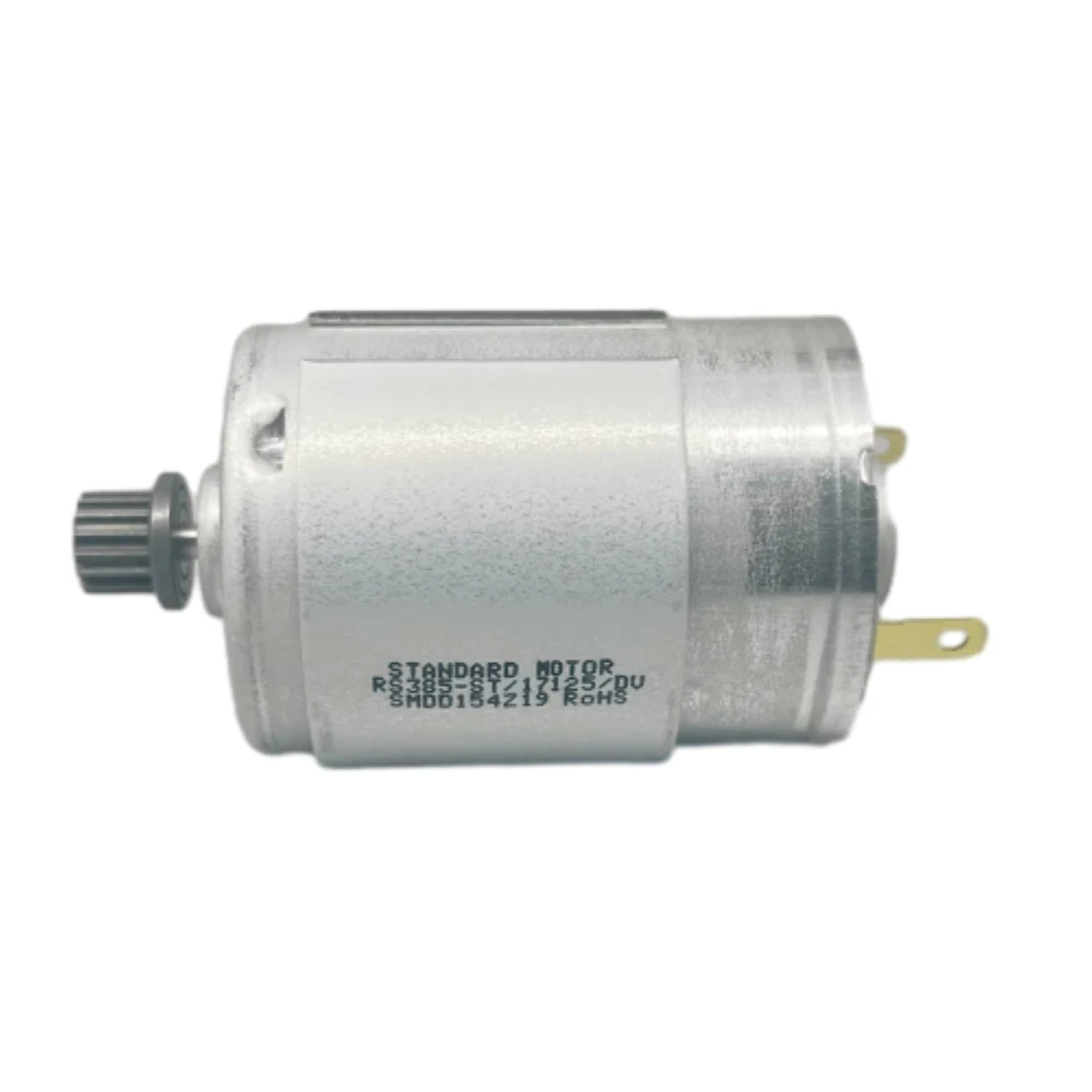 

385-17125 DC Carbon Brush Motor DC5-24V 8700 RPM Low Noise High Torque DC Motor with Wheel Printer Office Equipment Motor