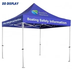 DD 3x3m(10x10ft)Foldable Tent Custom Tent Canopy Trade Show Tent for Advertising40mm Aluminum Frame Waterproof 600D Oxford Cover