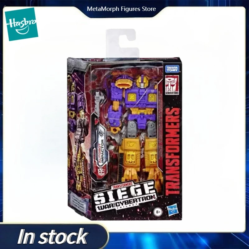 Oryginalny Hasbro Transformers War for Cybertron Siege WFC-S42 AUTOBOT IMPACTOR Figurka Akcji z Klasą Deluxe, Figurka Anime