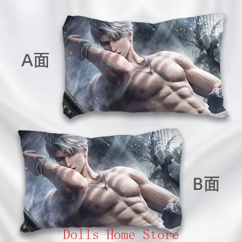 أنيمي الحب والفضاء العميق سيلوس تأثيري البوليستر الخوخ الجلد رمي وسادة Dakimakura الكرتون أريكة الوسائد وسادة الظهر تزين هدية