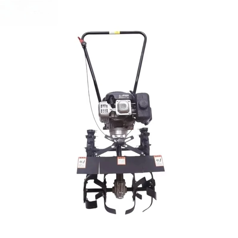 Professional 4 Stroke Garden Rotary Tiller Adjustable Depth Mini Tiller Cultivator Powered for Home Garden and Farm
