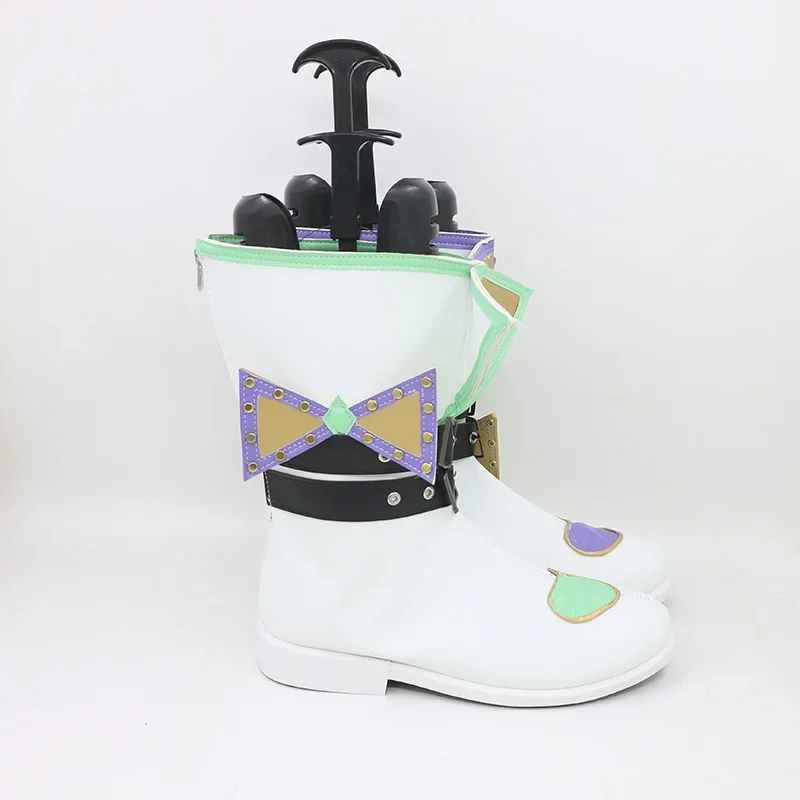 Anime Pripara Todo Sion Cosplay Shoes PU Leather Shoes Halloween Carnival Boots Cosplay Prop Custom Made