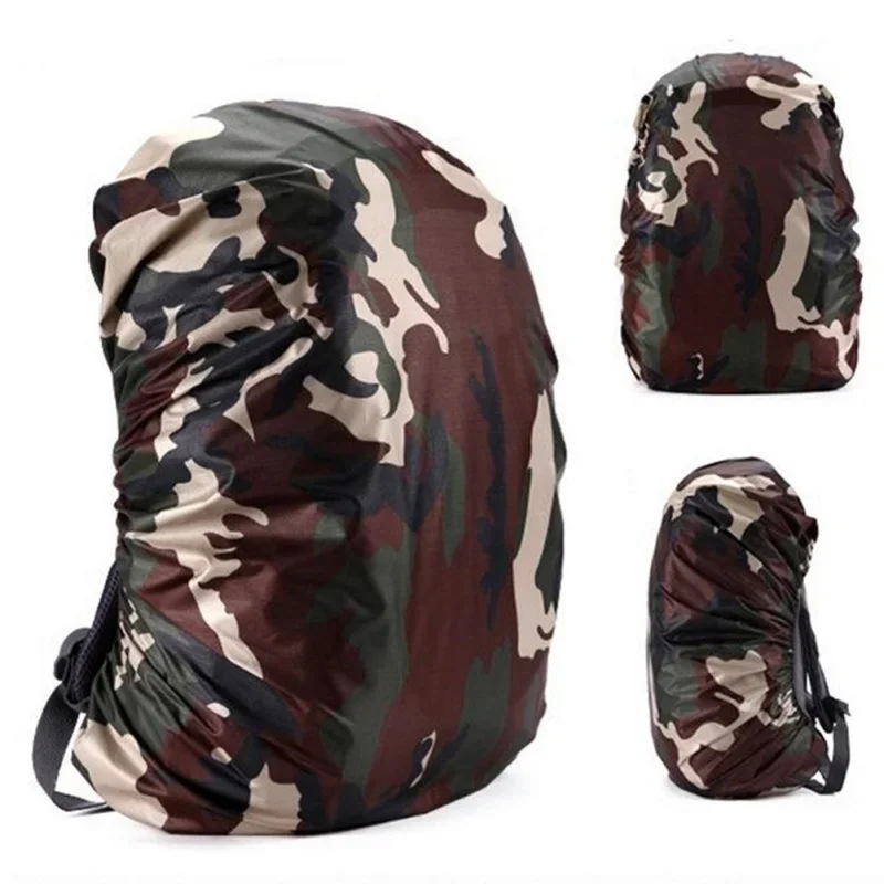 New Hot Rain Cover for Backpack 35L Waterproof Bag Camo Tactical Outdoor Camping Hiking Climbing Dust Raincover