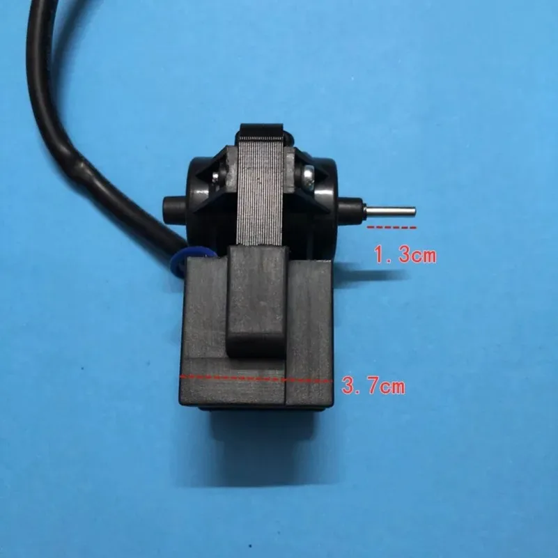 Capa de Motor de Ventilador para Refrigerador e Freezer Universal Multimarcas, Motor Assíncrono de Eixo para Vitrine Expositora