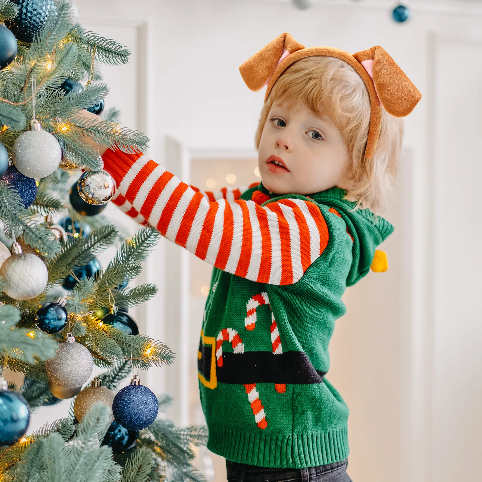 Puppy hoofdband dier kat oor meisje oren vos konijn hond kostuum accessoires voor kinderen kind