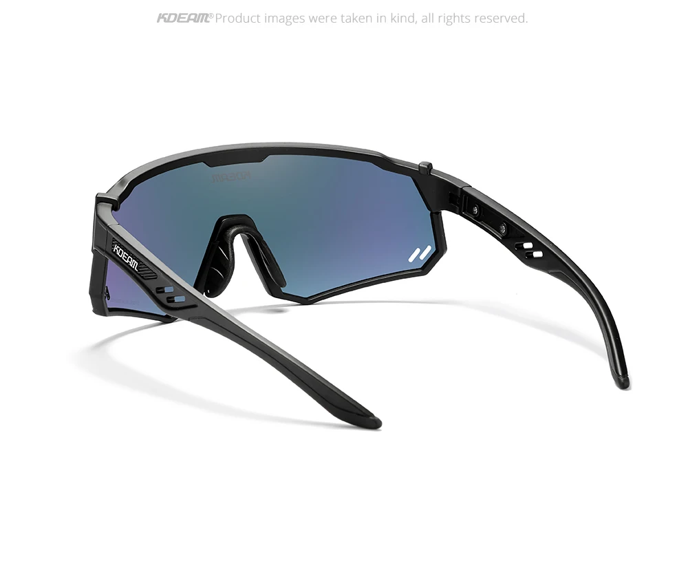 Kdeam High-End-Sports onnen brille polarisierte Herren-Fahrrad brille abnehmbarer Tr90-Rahmen und Nasen pads leicht auszu tauschen – Detail 19