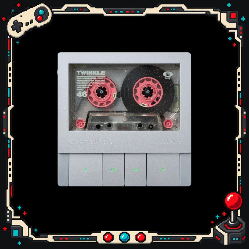 TRETTITRE TTT Modular Magnetic Wall Mount Set TTT-LP3 Turntable/TTT-DP3 CD Player /TTT-CP3 Cassette Player,Music Player