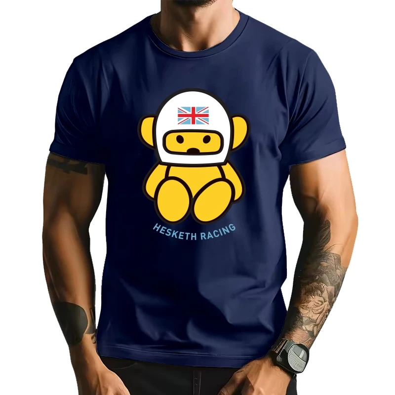 

Hesketh Racing Classic T Shirt Mens Fanatics Gift Print T-shirt Hip Hop Tee Shirt Summer Men fashion Tee hot tees