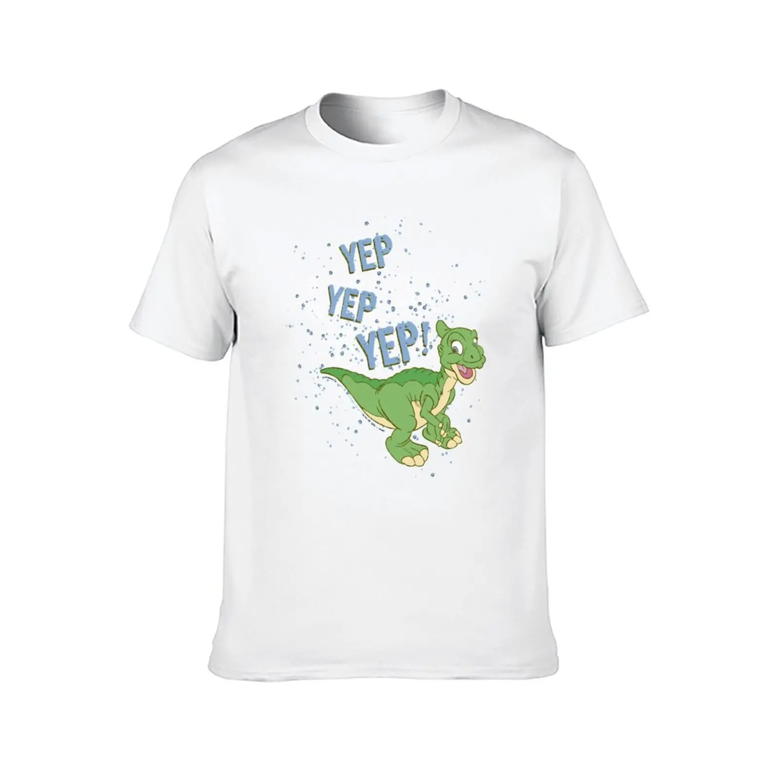 تي شيرت Endowed Beauty Dino Cera Good Land Before Time Ducky Yep Yep Sprinkle Retro Wave