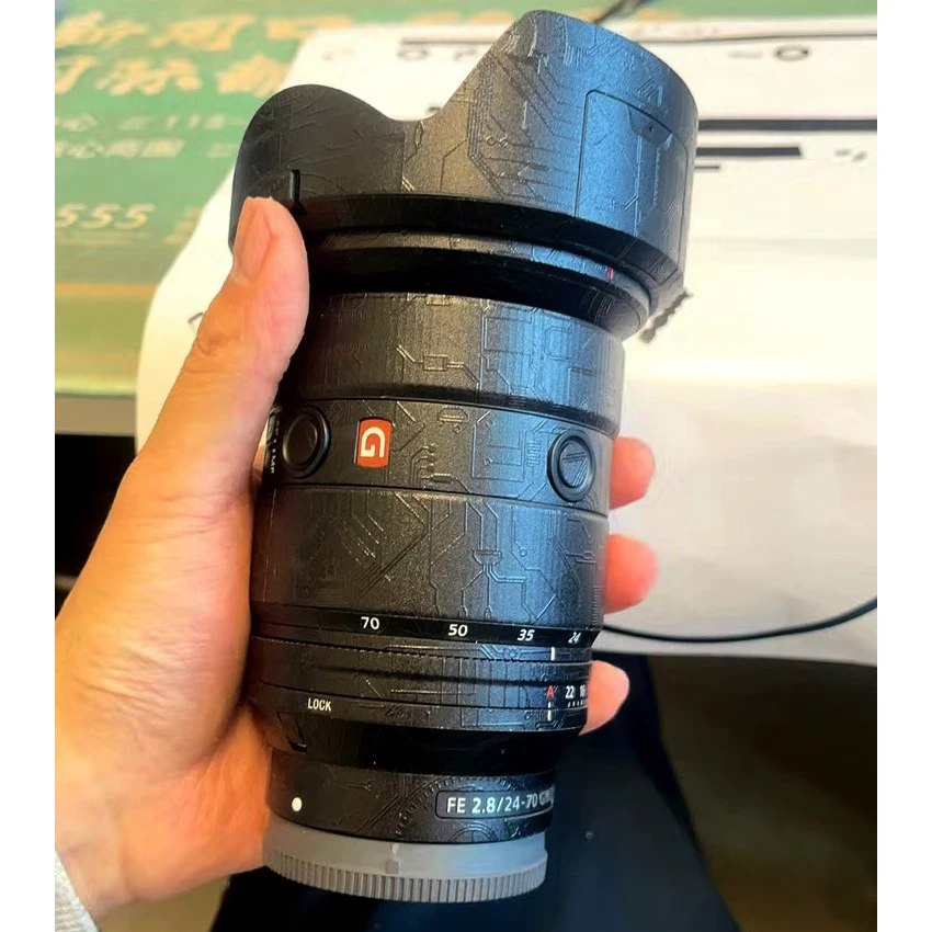 SEL2470GM2 наклейка на объектив, защитная пленка, виниловая наклейка, кожу для Sony FE 24-70 мм F2.8 GM II 24-70 2.8 G2 G1