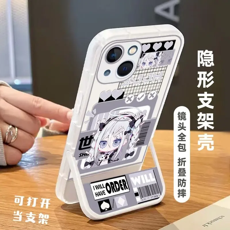 Чехол для телефона Project Sekai Kamisiro Rui AKIYAMA MIZUKI Game Iphone 15 Pro Max, держатель для телефона, IPhone 16, 13, 15, 14, защитные чехлы, подарок