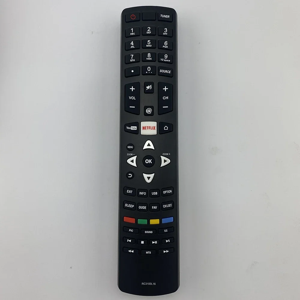 Original Remote Control RC3100L16 For TCL LED Smart TV RC3100R02 RC3100L10 RC3000L07 RC3100R02 RC3100A01 RC311 FMI1 RC311 FMI2