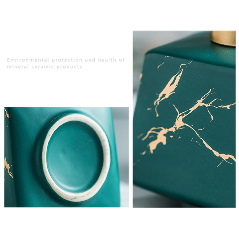 

ABVG-260 мл Роскошный мраморный дозатор мыла для ванной комнаты, гель для душа, шампунь, бутылка для воды, квадратный лосьон, пресс-бутылка