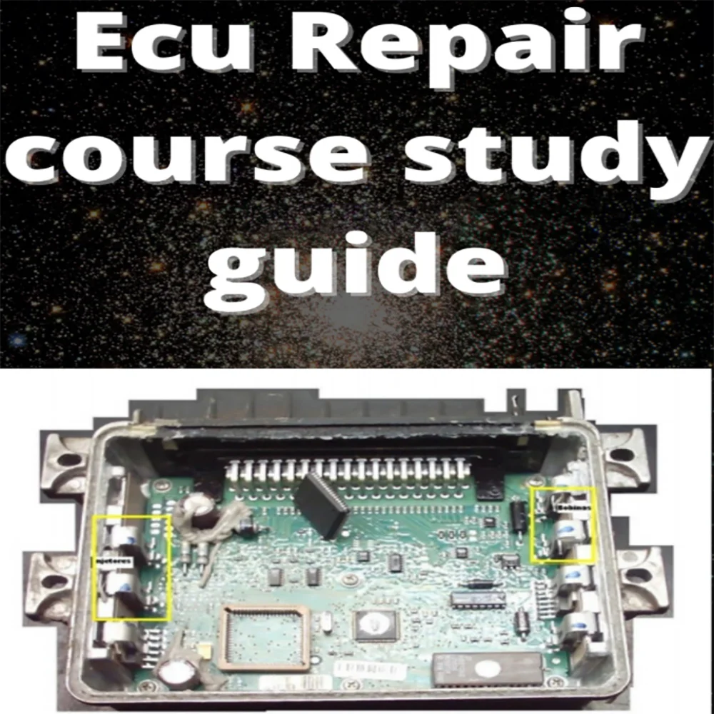 5pcs ECU Repair E-Books Fullset Study Guide PDF File ECU Modules Reprogramming Course for Workshop Car Truck Diagnostic Helper
