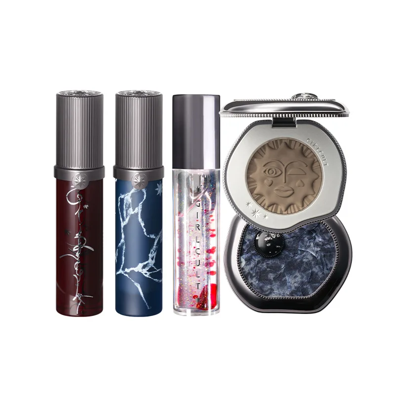 Girlcult Miao Witch متعددة الأغراض تسليط الضوء على أحمر الخدود كريم الوجه كونتور الخدين لامع مكياج الوجه يدوم طويلاً #1
