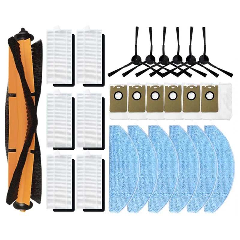 สําหรับ Xiaomi Lydsto G2 หลักแปรงด้านข้าง Hepa Filer Mop ผ้า Rag ถุงเก็บฝุ่นเปลี่ยนหุ่นยนต์เครื่องดูดฝุ่นอุปกรณ์เสริม