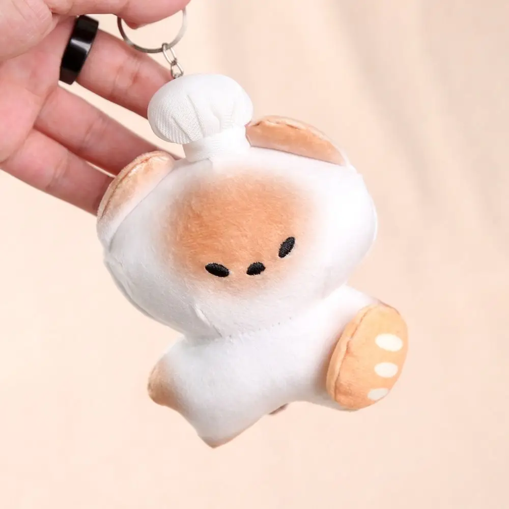 PP-katoen dier brood kat sleutelhanger collectie pluizige kat sleutelhanger hangende comfortabele knuffeldier tas hanger jongens en meisjes