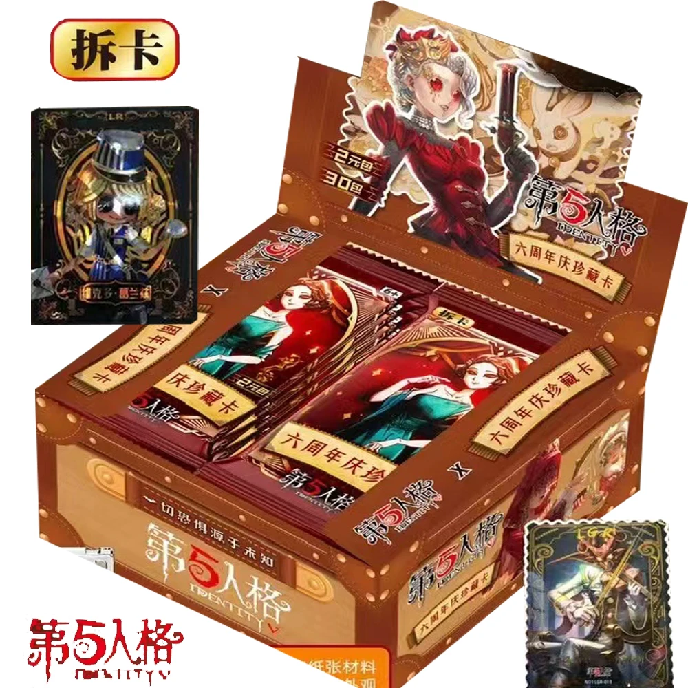 Genuine Identity V Card Collection Special Visual Effects High Quality Precision Role Playing Characters Card Kid Christmas Gift