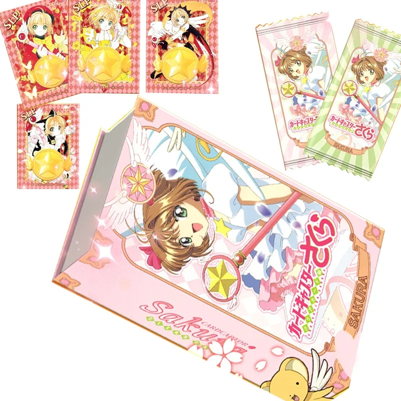 

New Kawaii Card Captor Sakura Cards 1 Set Cards Captor Sakura Clow Cards Cosplay Deluxe Edition Anime Prop Gifts Toys Taort