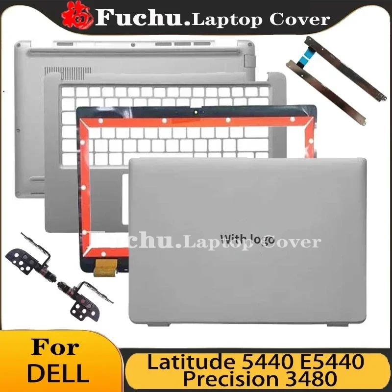 

New For Latitude 5440 E5440 Precision 3480 Laptop LCD Back Cover Front Bezel Upper Palmrest Bottom Case Keyboard Hinges