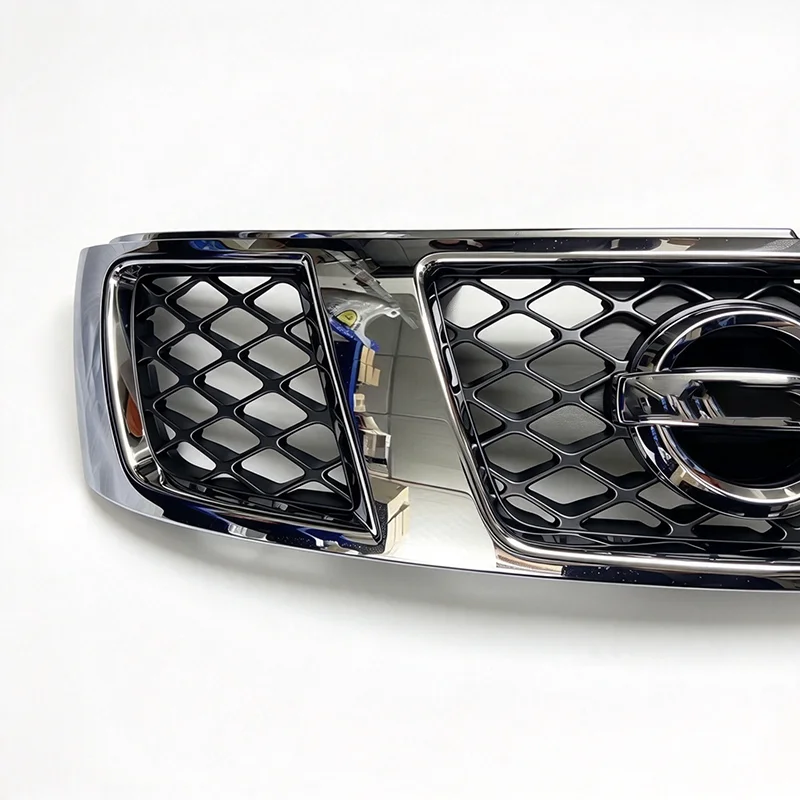 For 2005–2020 Nissan Patrol Y61 Super Safari Chrome-Plated Front Grille 1:1 Replica Patrol GU Mesh Grille 62310-VD200