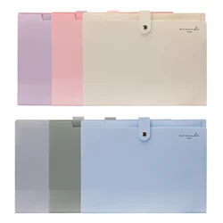 Expanding File Folders with 5 Pockets, Accordion File Organizer with Labels, Letter Size, Home School Office Supplies