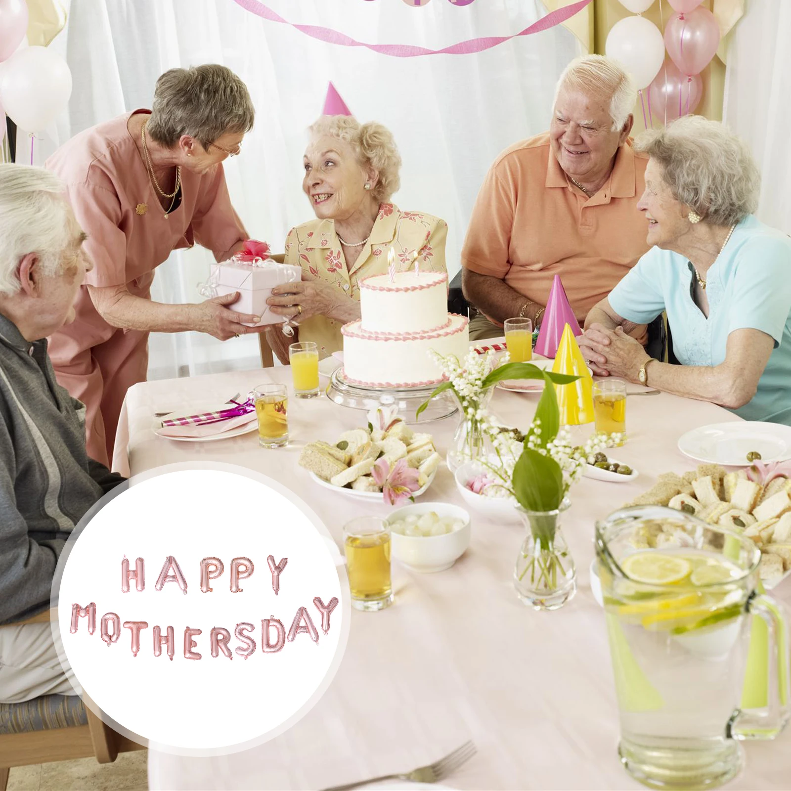 

Alphabet Balloons Day Happy Theme Alphabet Balloon Decoration Scene Wall Props Festive Balloon Accessories