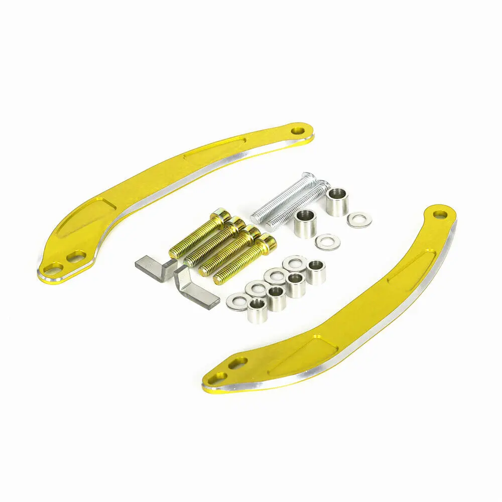 Motorcycle Aluminum Front Fork Steering Stem Stabilizer Holder 2pcs Kit For Honda Grom 125 Monkey 125 2018-2024