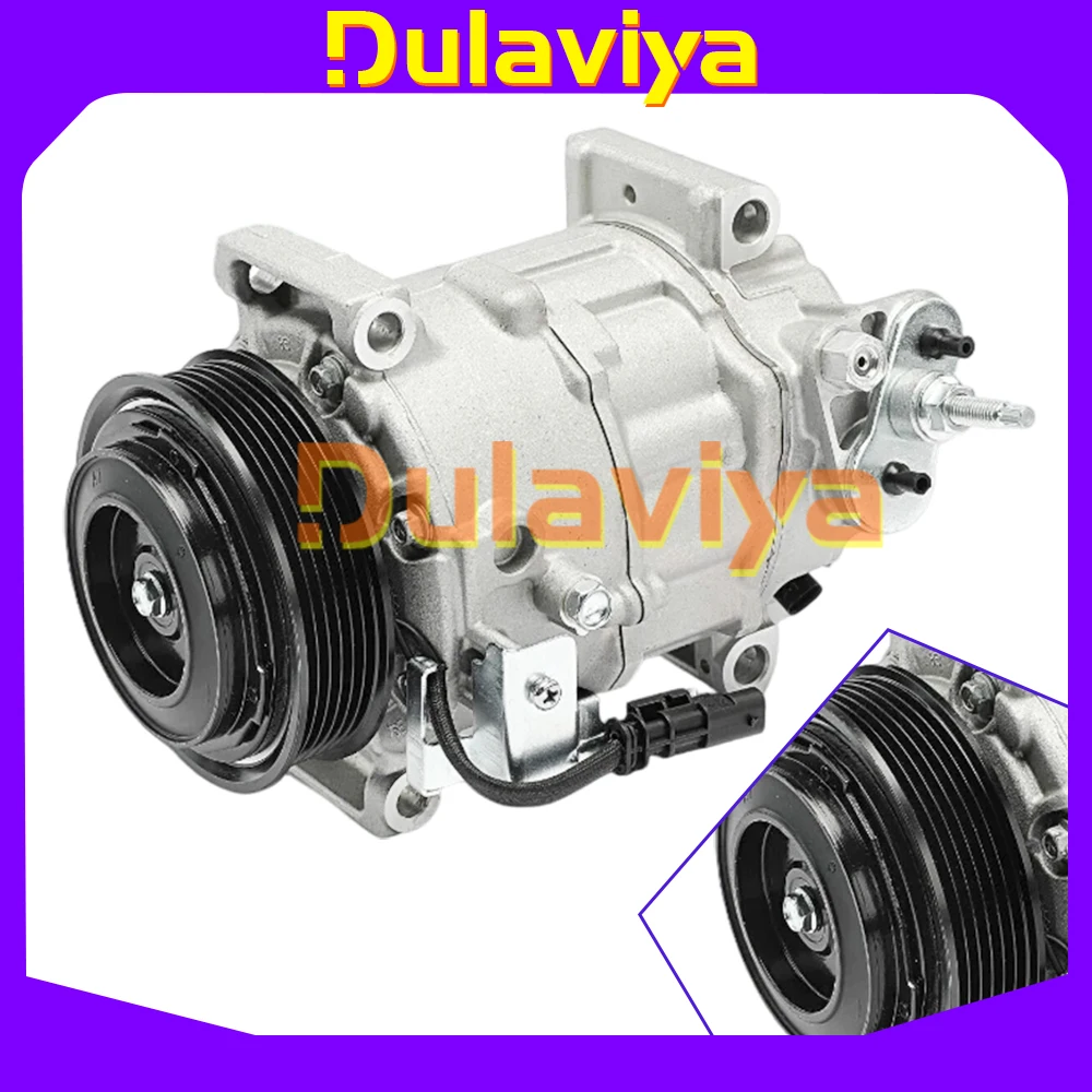 7SAS17F AC Compressor with Clutch For Chevy Silverado 2500 HD GMC Sierra 2500 HD 22986676 23239226 23497716 84317506 84203713