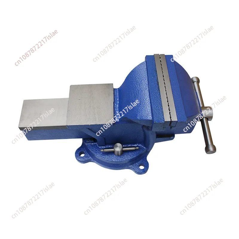 1pc Heavy Duty Bench Vise Household Vise Bench 5 Inch Small Bench Vice Clamp 360 Degree Rotation