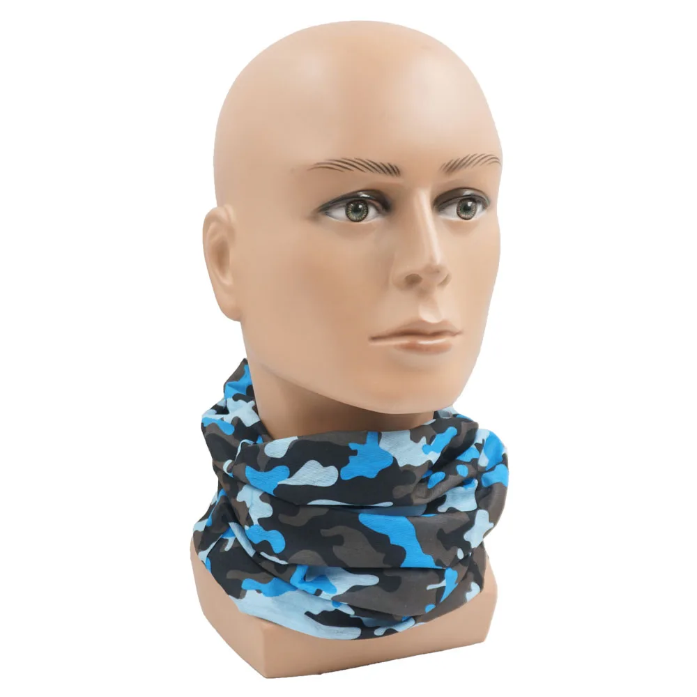 CM01-CM33 Camo Printed Bandanas Seamless Tube Cycling Face Cover Mask Camouflage Men Women Hiking Hunting Dustproof Neck Gaiter