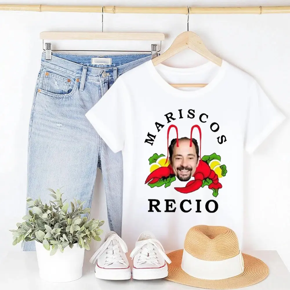 

Женская футболка Antonio Recio, модная футболка с круглым вырезом, короткая летняя женская одежда, эстетичная мода, топ Harajuku Y2K