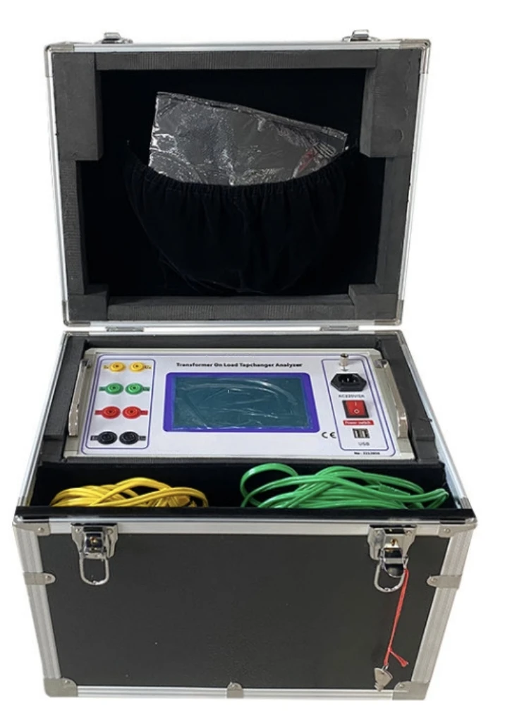 300ms Record Time of Waveform On Load Tap Changer Ohmmeter Analyzer CJTA300 with 1000 Groups of Data Storage