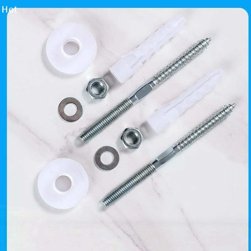 Basin Screw Accessories Expansion Zigong Wall-Mounted Washbasin Installation Fixing Screw Set Iron Home Improvement