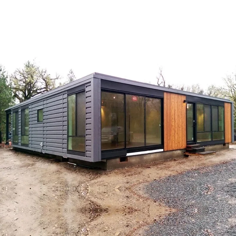 Container House Mobile House Double-wing Folding House Compact Innovative Expandable Waterproof Prefab Tiny Hot Sale