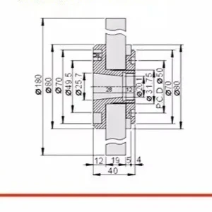 

Адаптер-фланец для шлифовального круга для станков F350/F250, 1 шт., новый