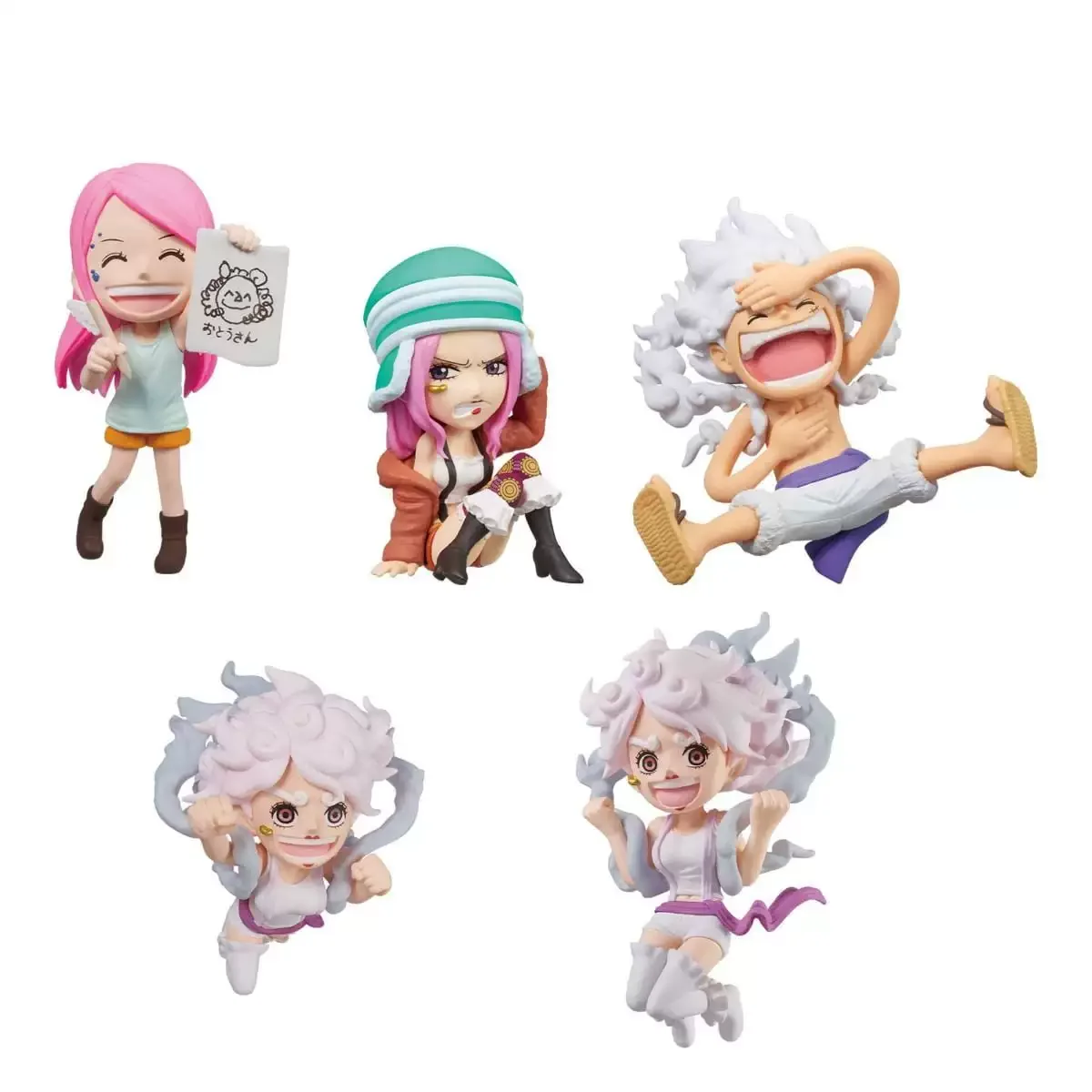 

Оригинальные фигурки BANDAI BANPRESTO ONE PIECE: Ника, Луффи, Бонни WCF, коллекционные модели из ПВХ, игрушки, подарки