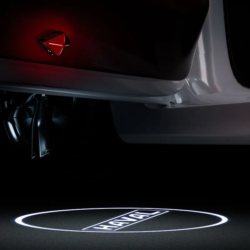 

for haval f7 f7x h2 h2s h5 h6 h8 h9 jolion Car door welcome warning light car accessories