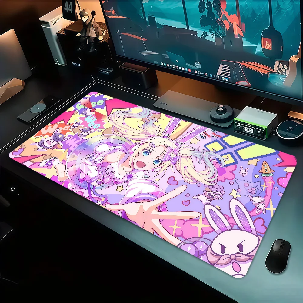 S-Space Cops U-Usapyon Mouse Pad Non-slip Thickened MousePad Large Writing Lockedge Office Student Gaming Cushion