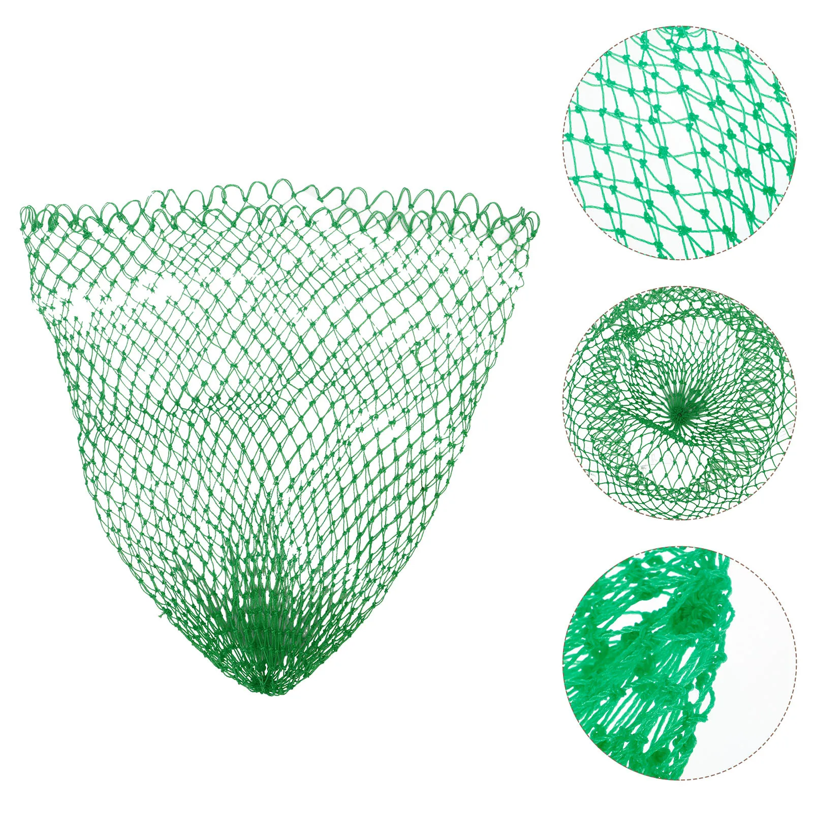 

Fishing Net Large Qing Mesh Lightweight Durable Replacement Head For Saltwater Freshwater Small Fish Portable Catching Tool