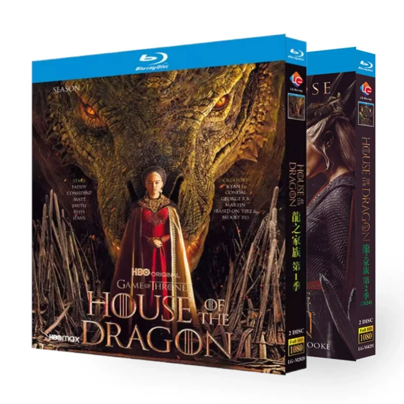 

Дом драконов: Сезоны 1-2, Blu-ray диск