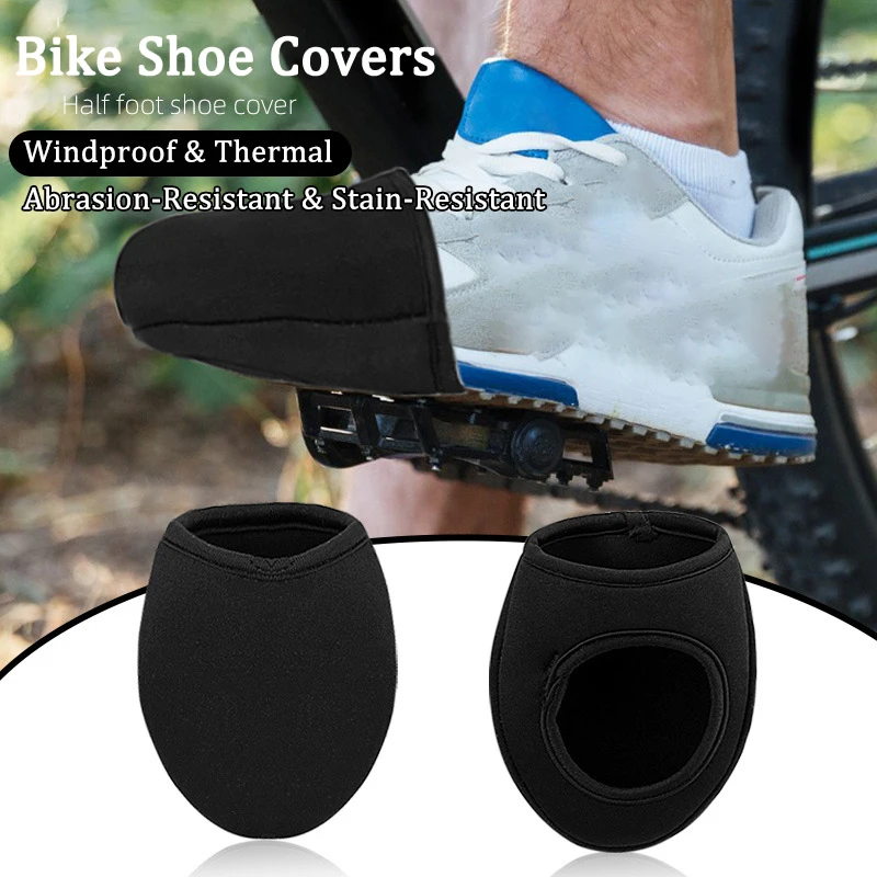 

1 пара велосипедных бахил для мужчин и женщин, велосипедные бахилы для горного велосипеда, нейлоновые, ветрозащитные, теплые, износостойкие, защитные для уличного мотоцикла