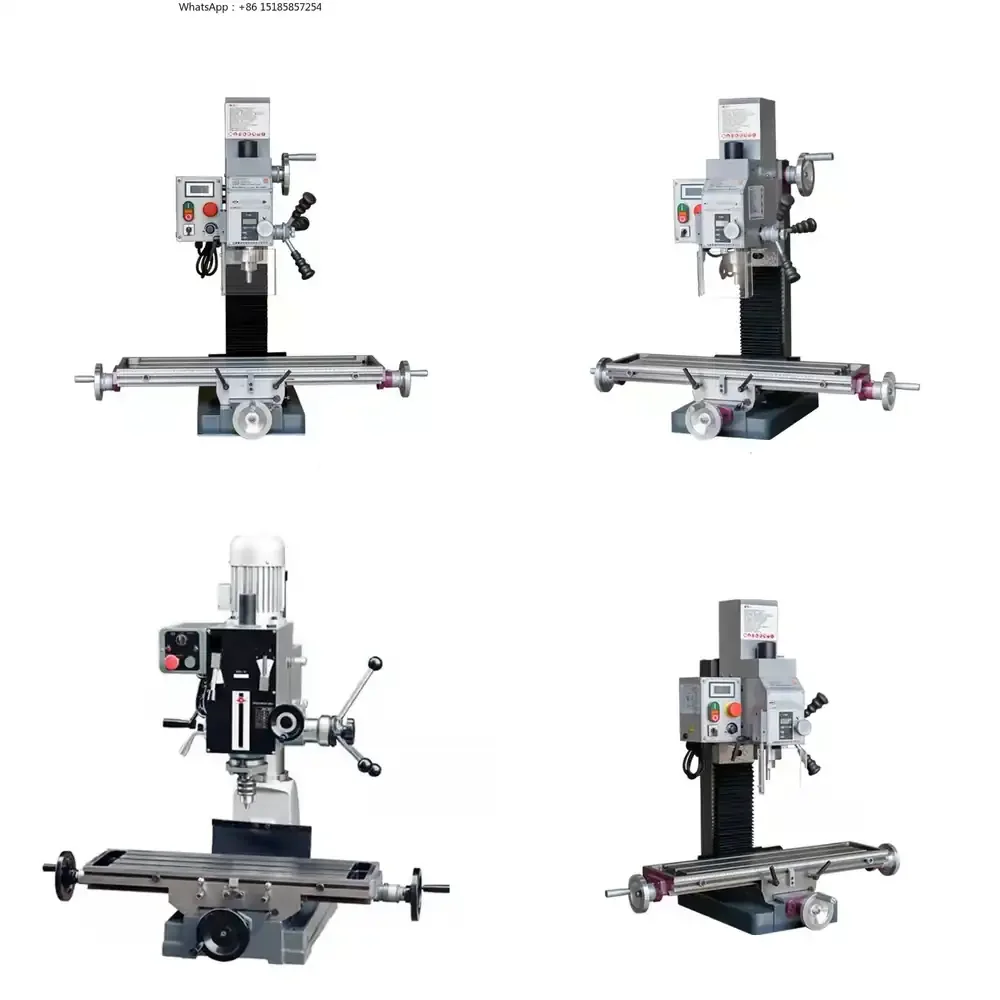 2026 Hot Sale  Vertical Small Gear Head Bench Milling and Drilling Machine for Metal