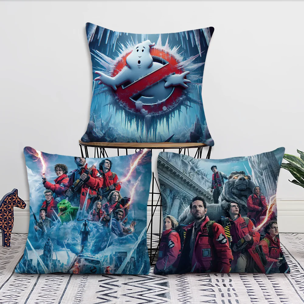 

F-Frozen Decoration Room Home Film Sofa G-Ghostbusters living Office Car Nordic Simplicity Pillow Cover